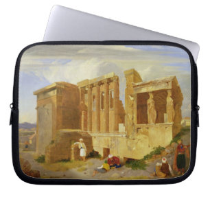Erechtheumen, Athens, med figurer i Foregren Laptop Fodral