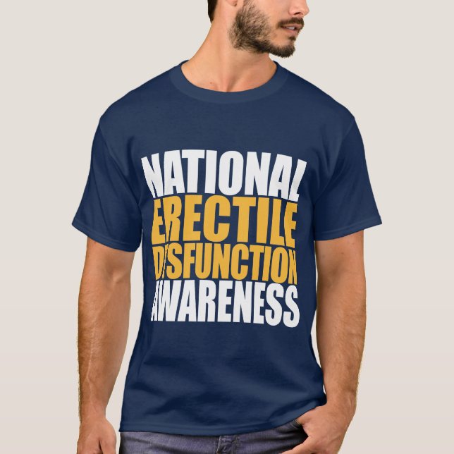 Erectile dysfunction - NEDA Tee (Framsida)