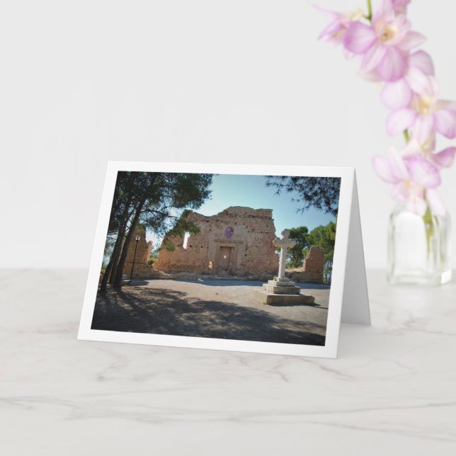 Eremitage Santa Bárbara Fasaden, Lliria, Valencia Kort (Orkide)