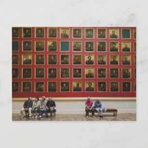 Eremitaget, sal 197, 1812 års krigsgalleri vykort