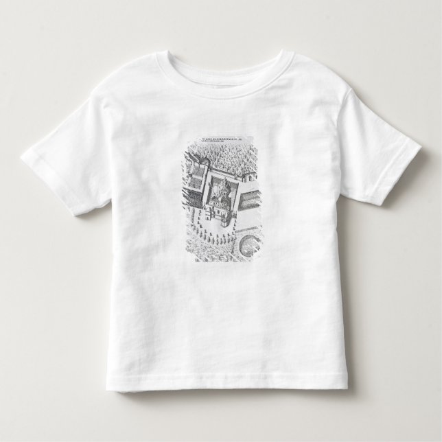 Eremitboningen och Maisonen Blanc på chateauen T-shirt (Framsida)