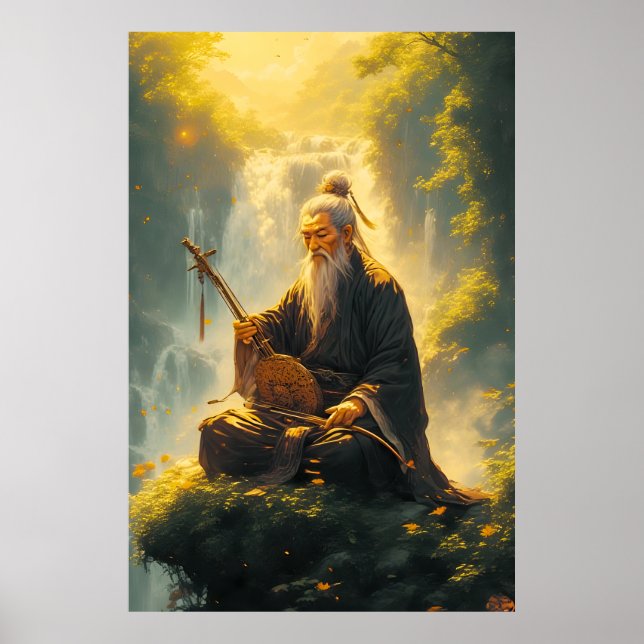 Eremitens Shan Shui Poster (Framsidan)