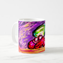 Eremitkrabba ädelsten kaffemugg
