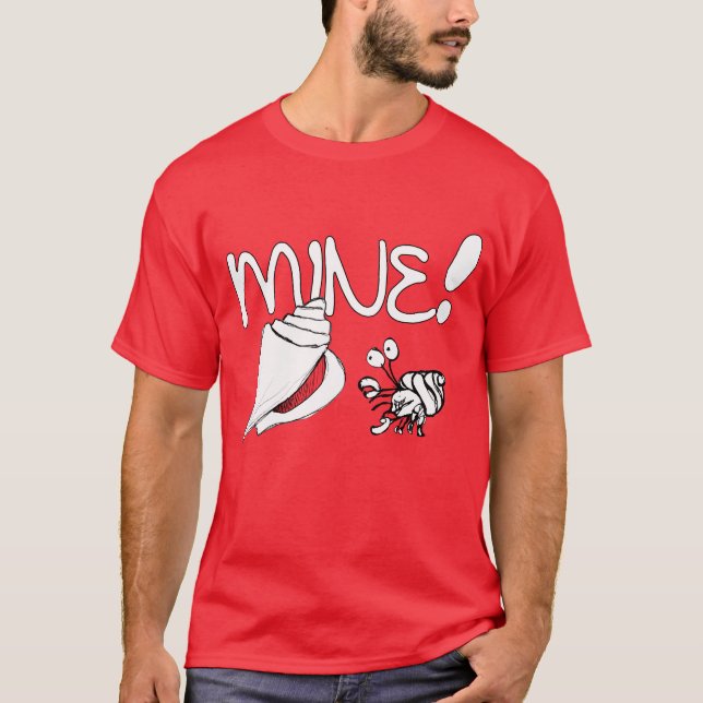 EremitkrabbaT-tröja Tee Shirt (Framsida)