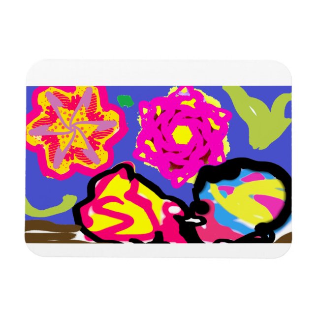 Eremitkräftors bröllop  magnet (Horisontell)