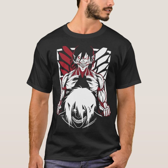 Eren Character Evolution Tee (Framsida)