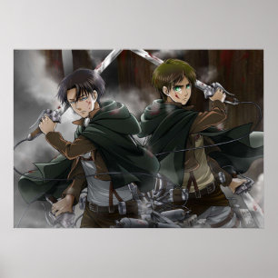 Eren och Levi Poster