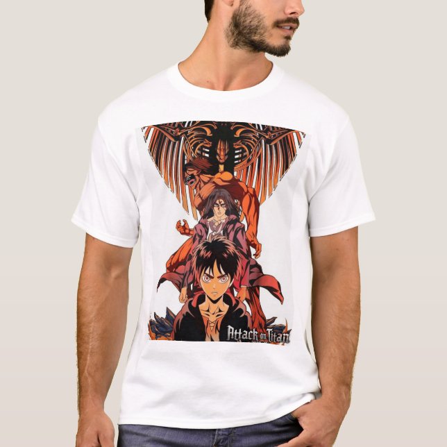 Eren Yeager - frihetskampen T Shirt (Framsida)