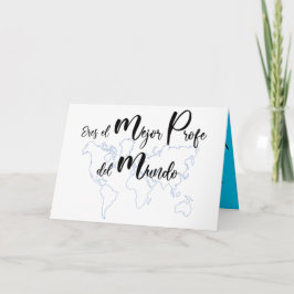 Eres el mejor profe del mundo tack kort