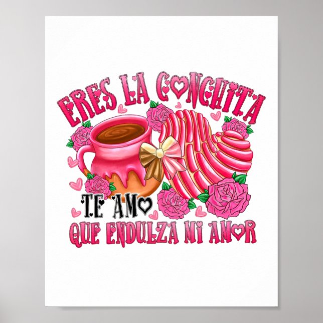Eres La Conchita Que Endulza Mi Kärlek Poster (Framsidan)