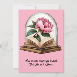 "Eres la mejor maestra que he tenido. Madre" Inbjudningar