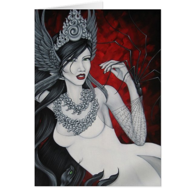 Ereshkigal Hälsningskort (Framsidan)