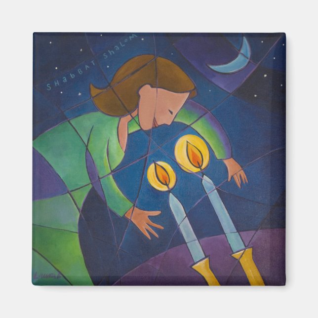 Erev Shabbat II Magnet (Framsidan)