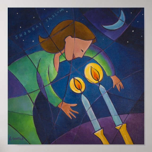 Erev Shabbat II Poster (Framsidan)