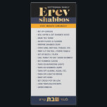 Erev Shabbos Checklist Magnetic Reminder<br><div class="desc">Vår Erev Shabbos Checklist Magnetic Reminder är en elegant, ett klokt sätt att se till att allt blir gjort med gott om tid att spara på Erev Shabbos! Detta är ett fantastiskt tillskott till en Shabbos-ThLED Mishloach Manos. Vi tänder aldrig ljusskabborljus innan vi kör ner på den här listan. Innehåller...</div>