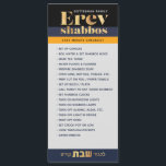 Erev Shabbos Checklist Magnetic Reminder<br><div class="desc">Vår Erev Shabbos Checklist Magnetic Reminder är en elegant, ett klokt sätt att se till att allt blir gjort med gott om tid att spara på Erev Shabbos! Detta är ett fantastiskt tillskott till en Shabbos-ThLED Mishloach Manos. Vi tänder aldrig ljusskabborljus innan vi kör ner på den här listan. Innehåller...</div>