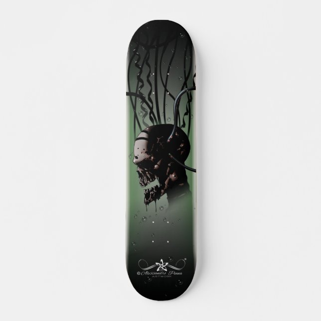 ERFARENHET MINI SKATEBOARD BRÄDA 18,5 CM (Framsida)