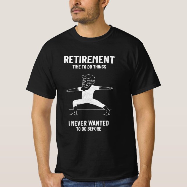 Erfüllte Weisheit Kunst der Neuentdeckung Rente T Shirt (Framsida)