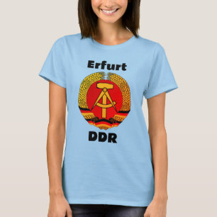 Erfurt, DDR, GDR, Erfurt, Öster Tyskland T Shirt