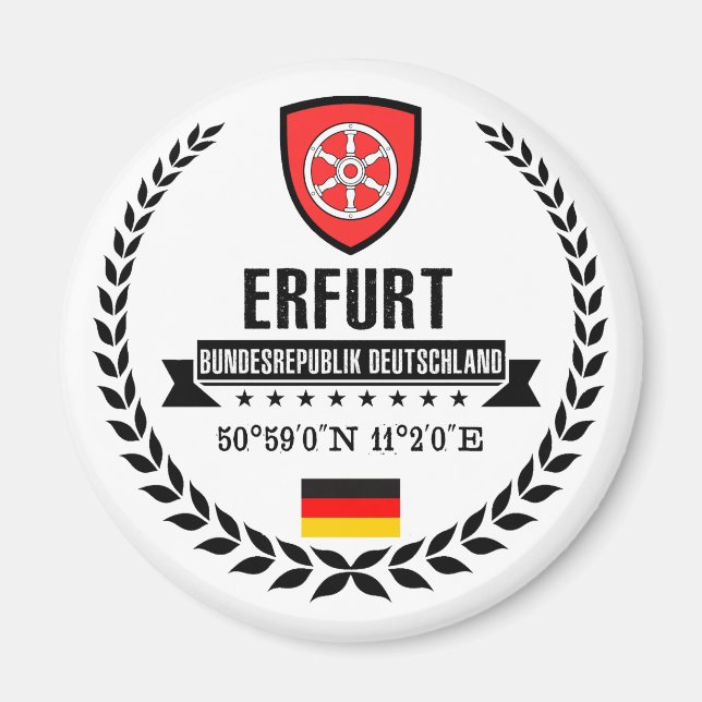 Erfurt Magnet (Framsidan)