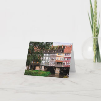 Erfurt Notecard Tack Kort