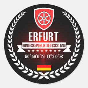 Erfurt Runt Klistermärke