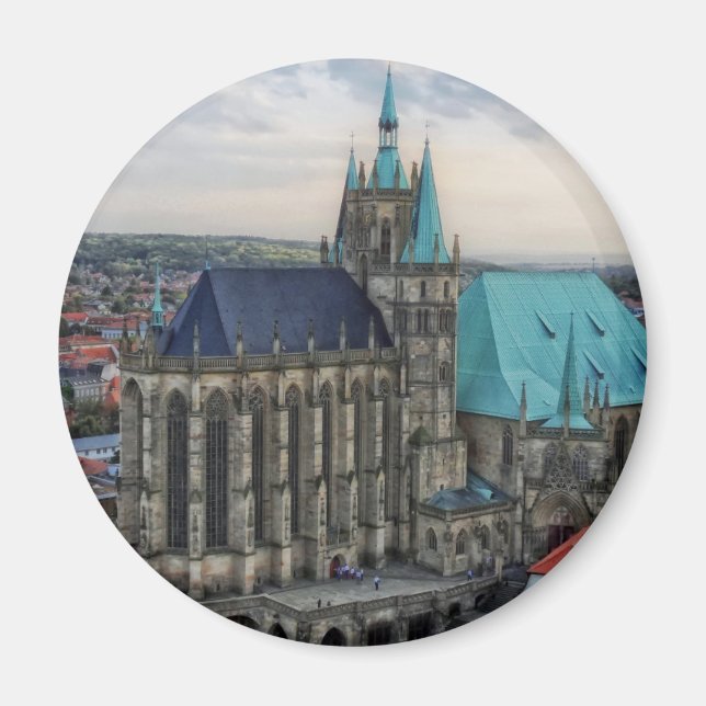 Erfurt, Tyskland Magnet (Framsidan)