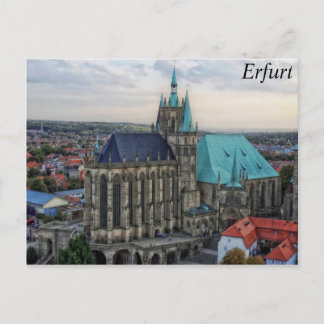 Erfurt, Tyskland Vykort