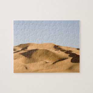 Erg Awbari, Saharaöknen, Fezzan, Libyen. 2 Pussel