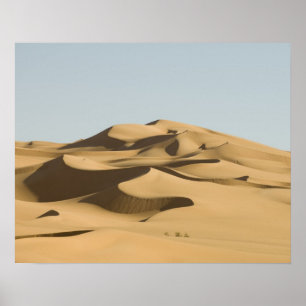 Erg Awbari, Saharaöknen, Fezzan, Libyen.4 Poster