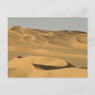 Erg Awbari, Saharaöknen, Fezzan, Libyen. Vykort