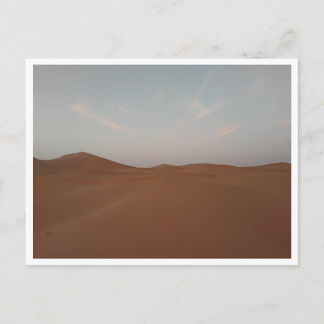 Erg Chebbi, Merzouga, Marocko Vykort (Framsida)