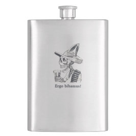 Ergo bibamus calavera-kolv fickplunta