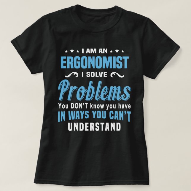 Ergonomist T Shirt (Design framsida)