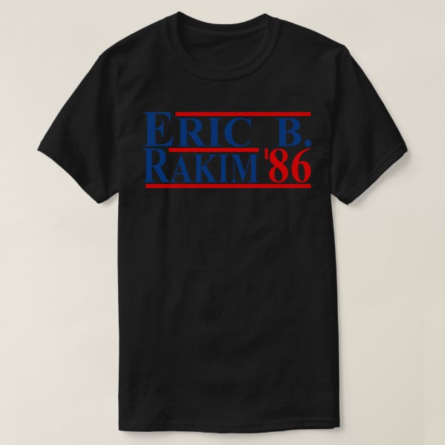 Eric B Rakim för 86 T Shirt (Design framsida)