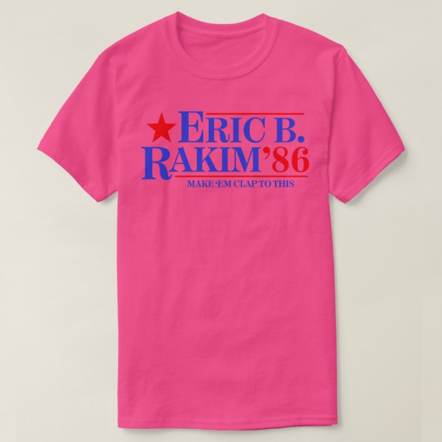 Eric B Rakim for Tapestry T Shirt (Design framsida)