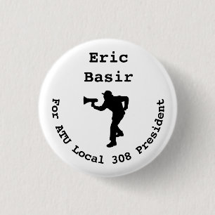 Eric Basir för president Mini- Knapp