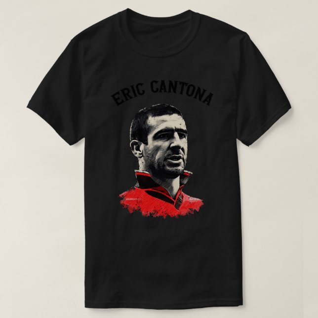 Eric Cantona T Shirt (Design framsida)