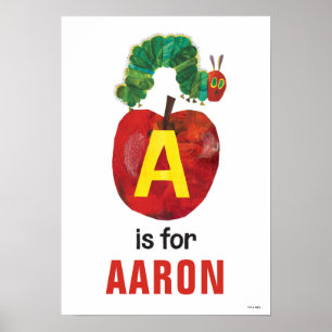 Eric Carle A är för äpple Poster