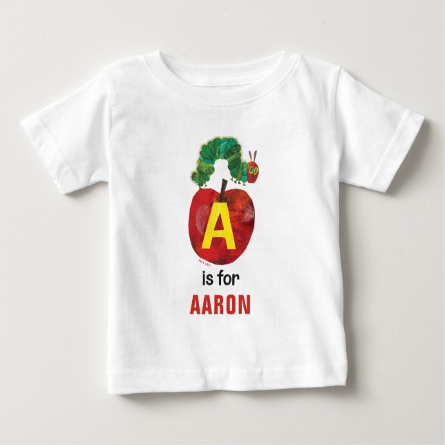 Eric Carle | A är för äpple T Shirt (Framsida)