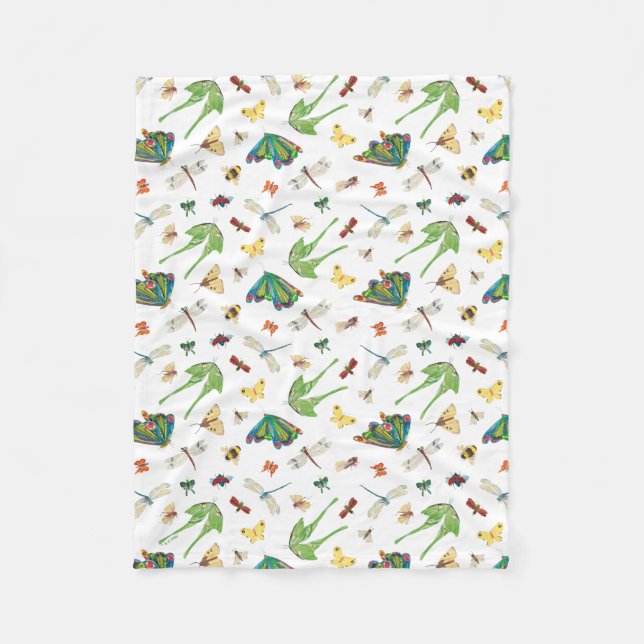 Eric Carle | Är inte livet vackert? Mönster Fleecefilt (Framsidan)