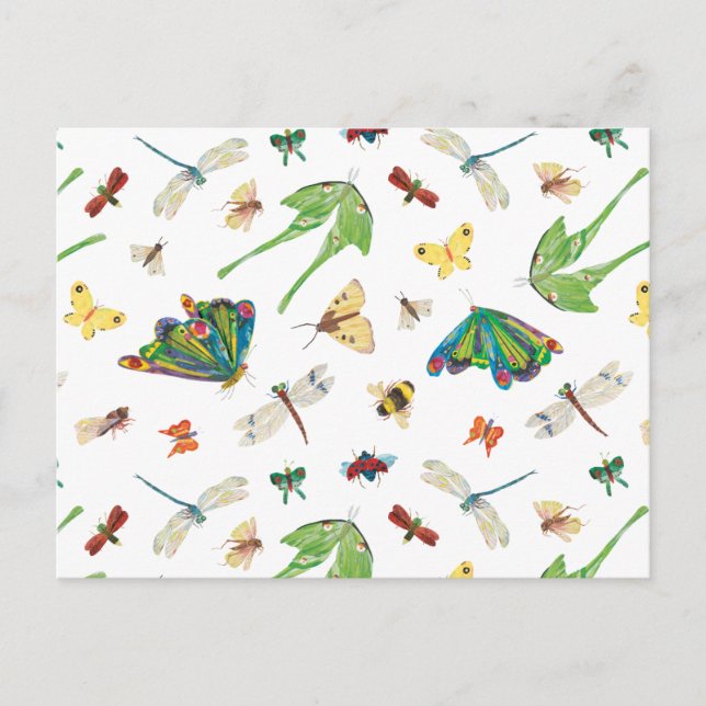 Eric Carle | Är inte livet vackert? Mönster Vykort (Framsida)