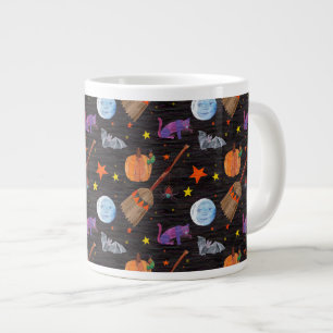 Eric Carle Black Halloween Mönster, Katerpelaren Jumbo Mugg