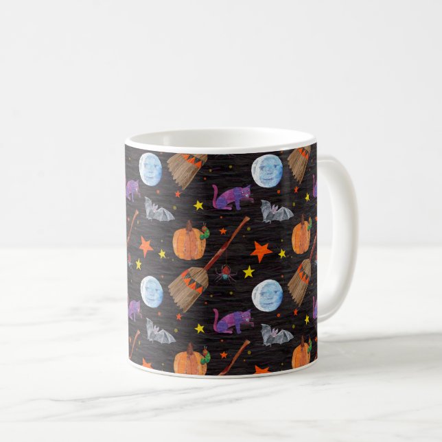 Eric Carle | Black Halloween Mönster, Katerpelaren Kaffemugg (Framsida höger)