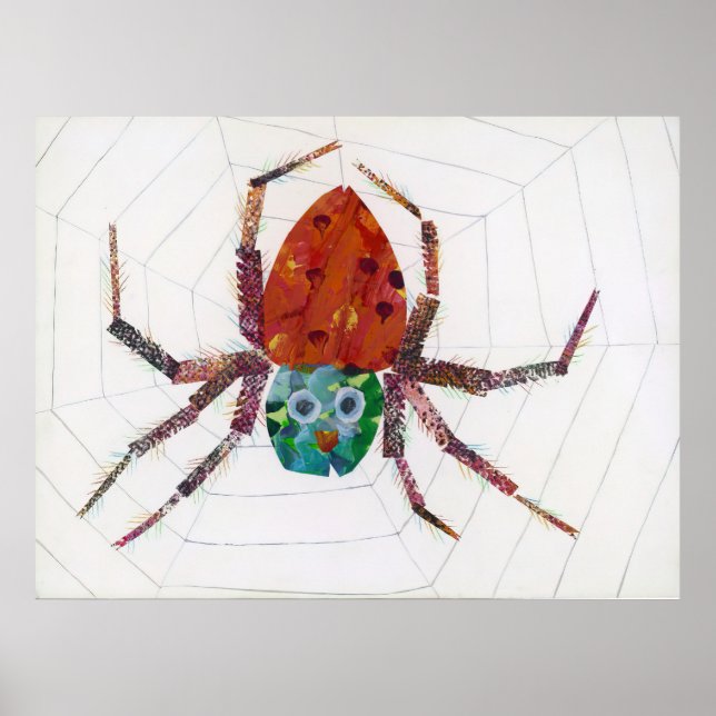 Eric Carle - den mycket upptagna spindeln Poster (Framsidan)