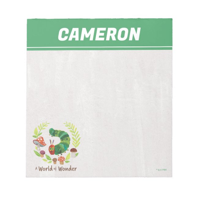 Eric Carle | En  värld Anteckningsblock (Framsida)