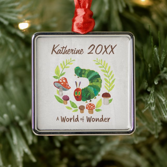 Eric Carle | En  värld Julgransprydnad Metall (Träd)