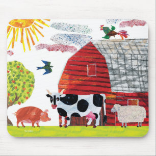 Eric Carle   Färgbildskärmsscen Musmatta