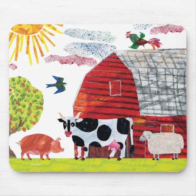 Eric Carle | Färgbildskärmsscen Musmatta (Framsidan)