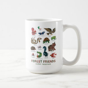 Eric Carle Forest Friends Lycklig tillsammans Kaffemugg